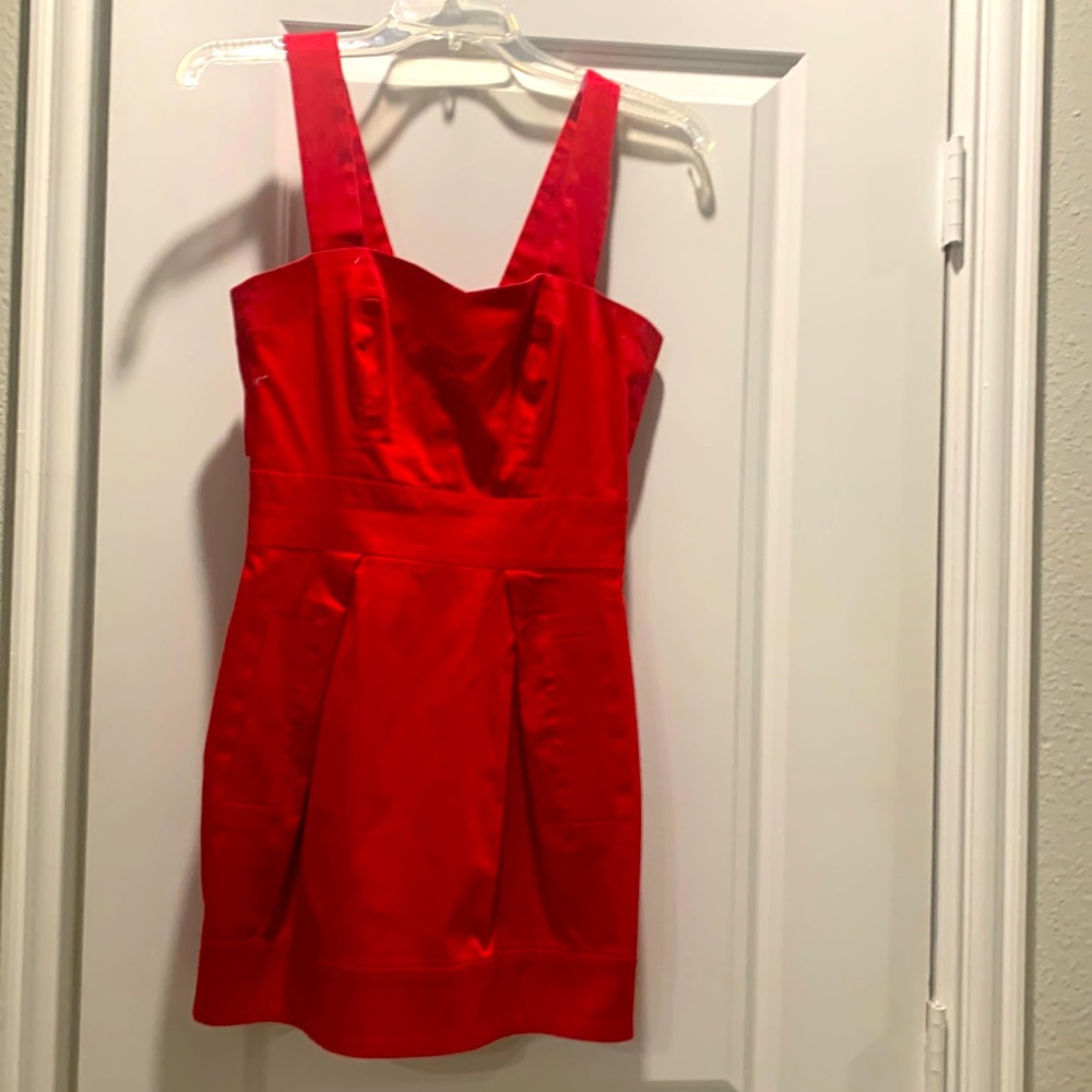 Classic Red French Connection Dress